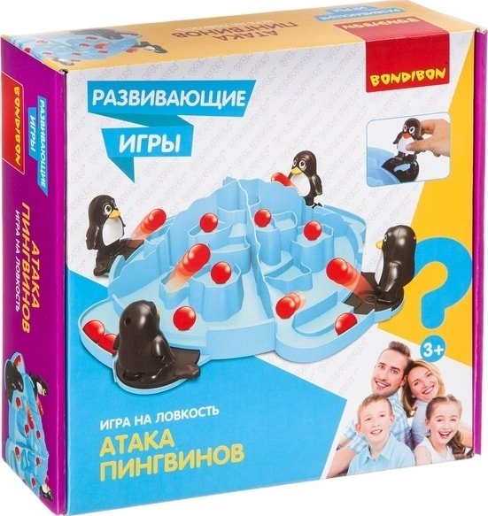 

Развивающая игра Bondibon Атака пингвинов ВВ4174