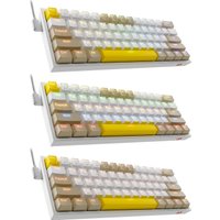 Клавиатура Redragon Fizz (Redragon Red, белый/бежевый)