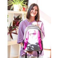 Школьный рюкзак Grizzly RD-242-4/2 (темно-серый/фуксия)