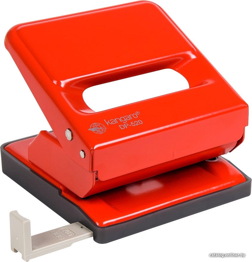 Дырокол Kangaro DP-520 25 л (красный)