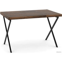 Кухонный стол TMB Loft Кросс Дуб 1200x600 40 мм (кофе)