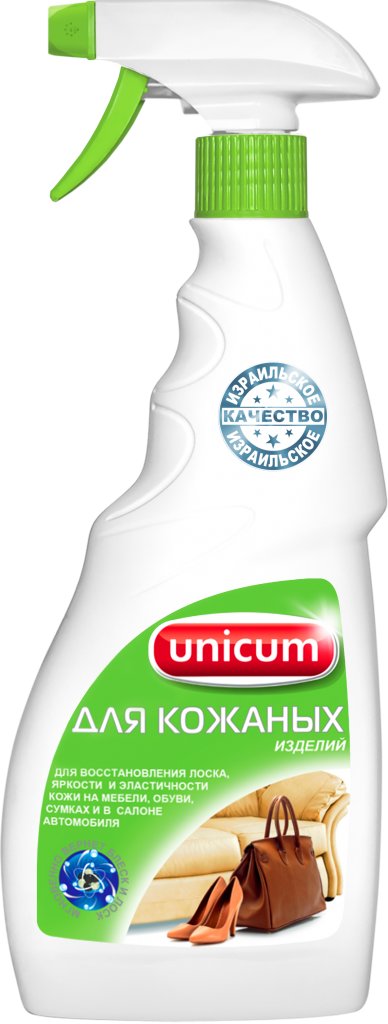

Средство для кожаной обивки Unicum Для кожаных изделий 500 мл
