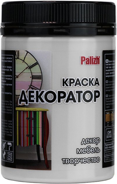 

Краска Palizh Декоратор (светло-серый, 0.32 кг)