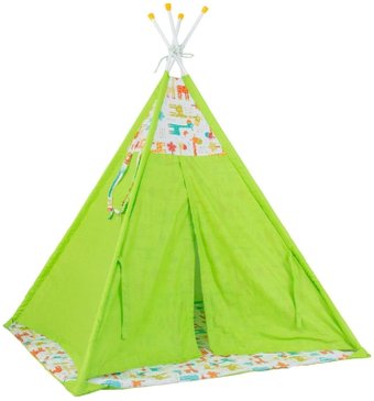 Вигвам Polini Kids Жираф (зеленый)