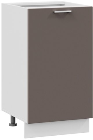 

Шкаф напольный Трия Габриэлла 1Н45 (белый/муссон)