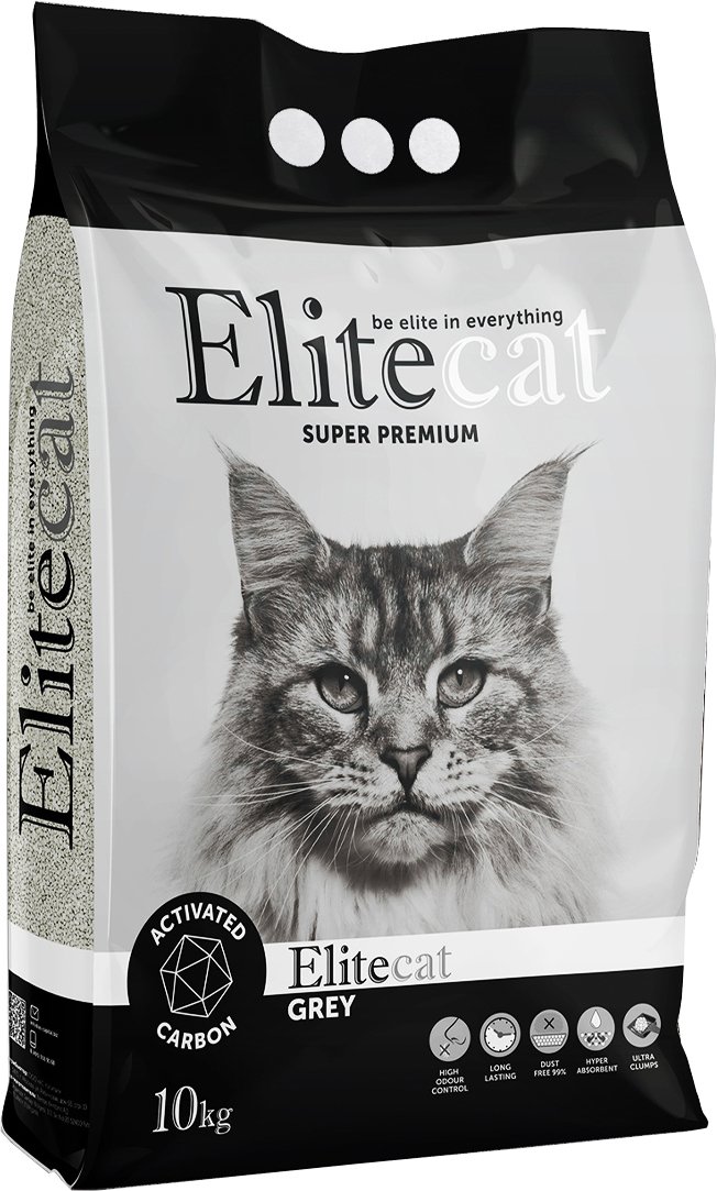

Наполнитель для туалета EliteCat Activated Carbon с активированным углем 10 кг