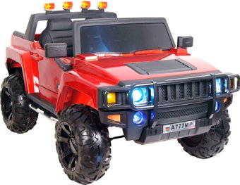 Электромобиль RiverToys Hummer A777MP (красный автокраска)