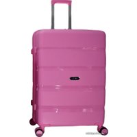 Чемодан-спиннер Mironpan 11192 69 см (темно-розовый)