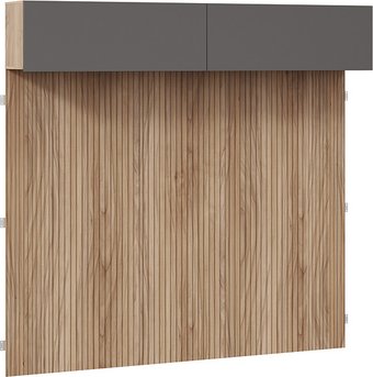 Полка Трия Порто СМ-393.21.023-24 (яблоня беллуно/графит софт)