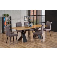 Кухонный стол Halmar Chandler (дуб натуральный/черный)