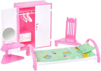 Аксессуары для кукольного домика Форма Спальня Кристина С-48-Ф