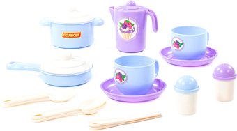 Набор игрушечной посуды Полесье Хозяюшка 80110 (на 2 персоны)