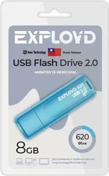 

USB Flash Exployd 620 8GB (синий)