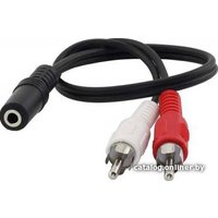 Адаптер Sipl AK267 3.5 мм - RCA (0.43 м, черный)