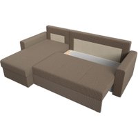 Угловой диван Лига диванов Верона лайт левый (корфу 03)