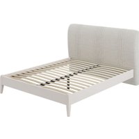 Кровать Bravo Мебель Джали Линия 180х200 (перламутровый/льняной) в Могилеве