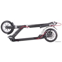 Двухколесный подростковый самокат Tech Team City Scooter Disk Brake 2023 (черный/серый)