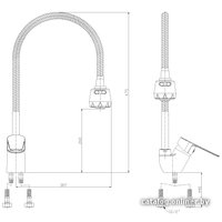 Смеситель Rossinka Silvermix S35-26
