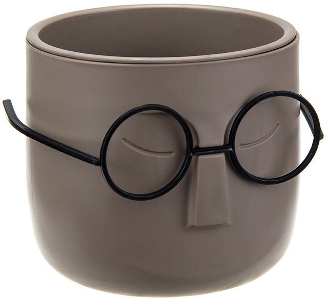 

Кашпо Idea Стив М3079 (серый)