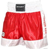 Шорты BoyBo для кикбоксинга (XL, красный)