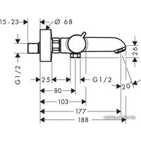 Смеситель Hansgrohe Ecostat 13114000 (хром)