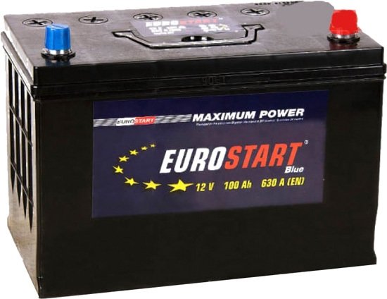 

Автомобильный аккумулятор Eurostart Blue Asia L+ (100 А·ч)