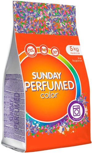 Стиральный порошок Sunday Perfumed Color Автомат 5 кг
