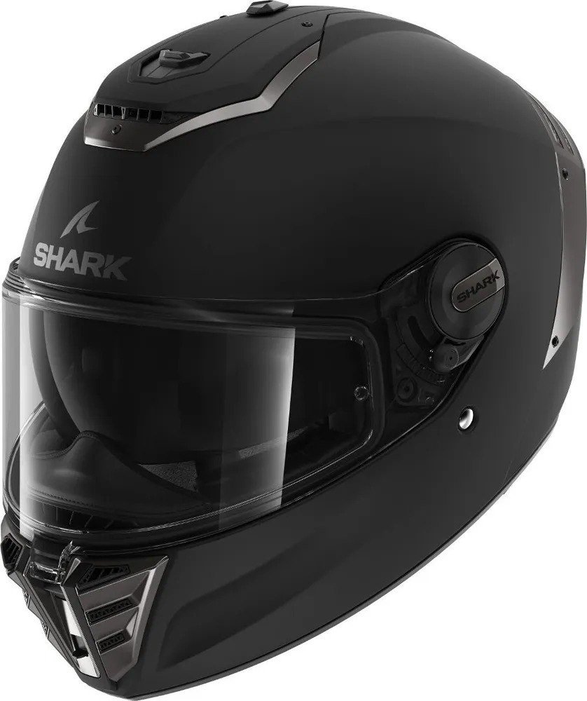 Мотошлем Shark Spartan Rs Blank (р. L, черный матовый)