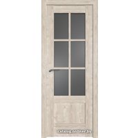 Межкомнатная дверь ProfilDoors 103XN L 40x200 (каштан светлый, стекло графит)