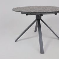 Кухонный стол AksHome Delon 110 (малави/серый)