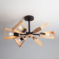 Люстра средней высоты Евросвет Klark 70056/6 (черный)