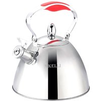 Чайник со свистком KELLI KL-4343 (красный)