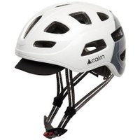 Cпортивный шлем Cairn Quartz LED USB (M, белый/серый)