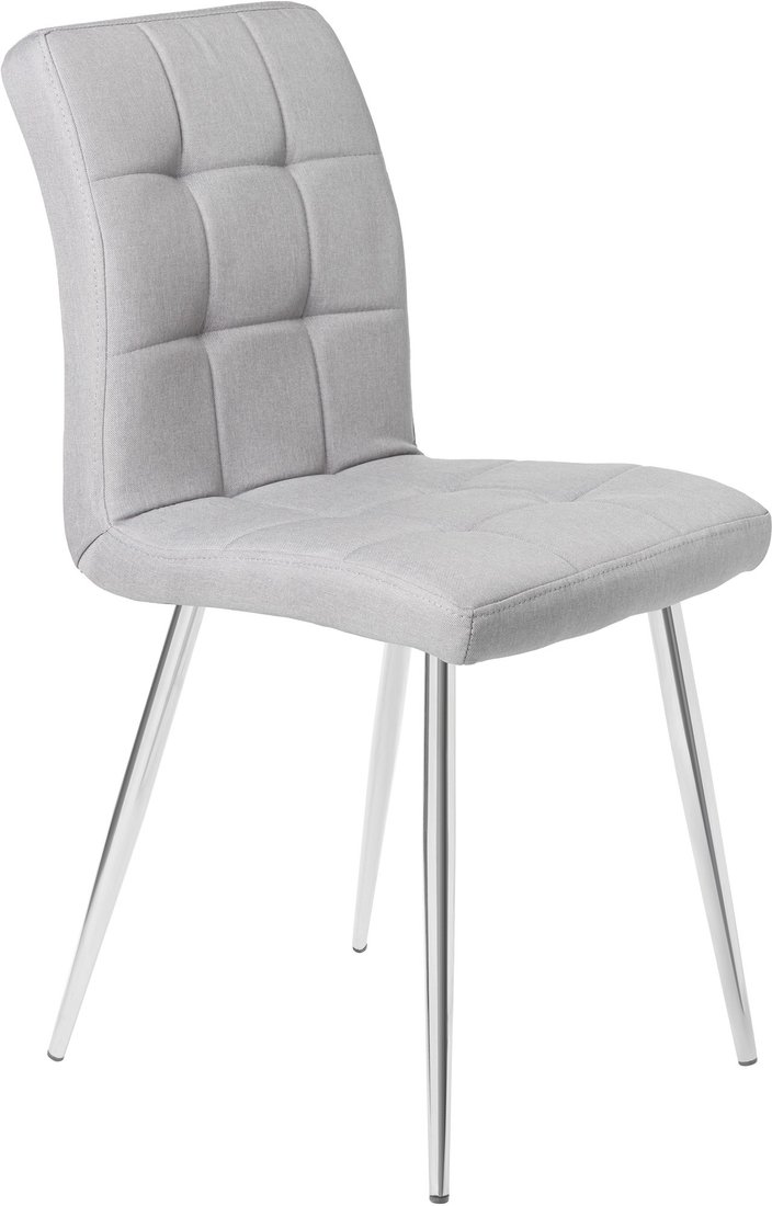 

Стул Mio Tesoro Вивьен DC-140C (серый/хром)