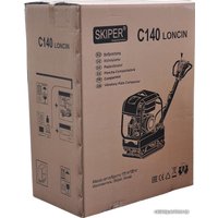 Виброплита Skiper С-140 Loncin LC200F (колеса)