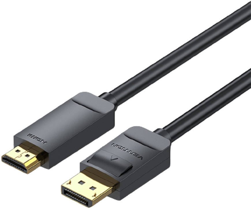 

Кабель Vention HAGBH DisplayPort - HDMI (2 м, черный)