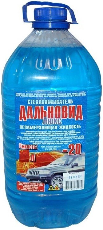 

Стеклоомывающая жидкость Дальновид Люкс -15 4л