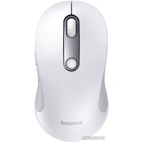 Мышь Baseus F02 Ergonomic Wireless Mouse (белый, без батарейки в комплекте)
