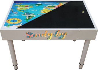 Детский стол Sendy Световой с большой крышкой (иллюстрация/грифель)