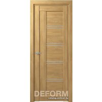 Межкомнатная дверь Юркас Deform D18 ДО 60x200 (дуб шале натуральный/мателюкс)