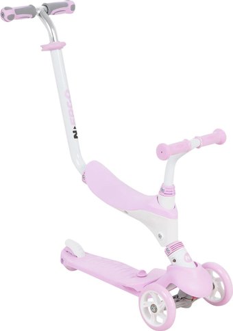 Трехколесный самокат N.Ergo Smart 3 в 1 (фиолетовый)