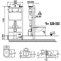 Унитаз подвесной Roca Meridian Compact 7893104110