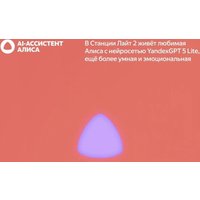 Умная колонка Яндекс Станция Лайт 2 без часов (коралловый)