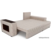 Угловой диван Мебель-АРС Мадрид правый (бархат бежевый Star Velvet 6 Beige)