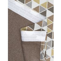 Комплект штор Amore Mio Блэкаут Печать 6ML 7222-03 150x270 73579 (бежевый)