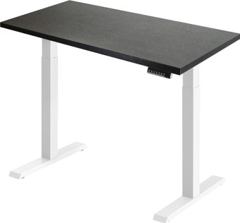 Стол с регулировкой высоты ErgoSmart Electric Desk Compact 1360x800x36 мм (дуб мореный/белый)