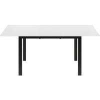 Кухонный стол Senira Велес ЛДСП 16 мм 100x60 (белый/опора черная) в Солигорске