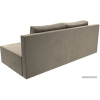 Диван Лига диванов Сан Марко 114016 (микровельвет, бежевый)