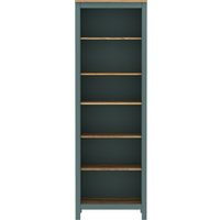 Стеллаж Mio Tesoro Сага 70 2.08.07.110.16 (темно-бирюзовый/ясень)