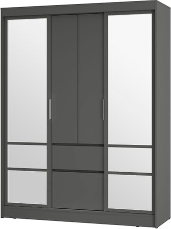 Шкаф-купе BTS МС Симпл ШКК-06 (графит)